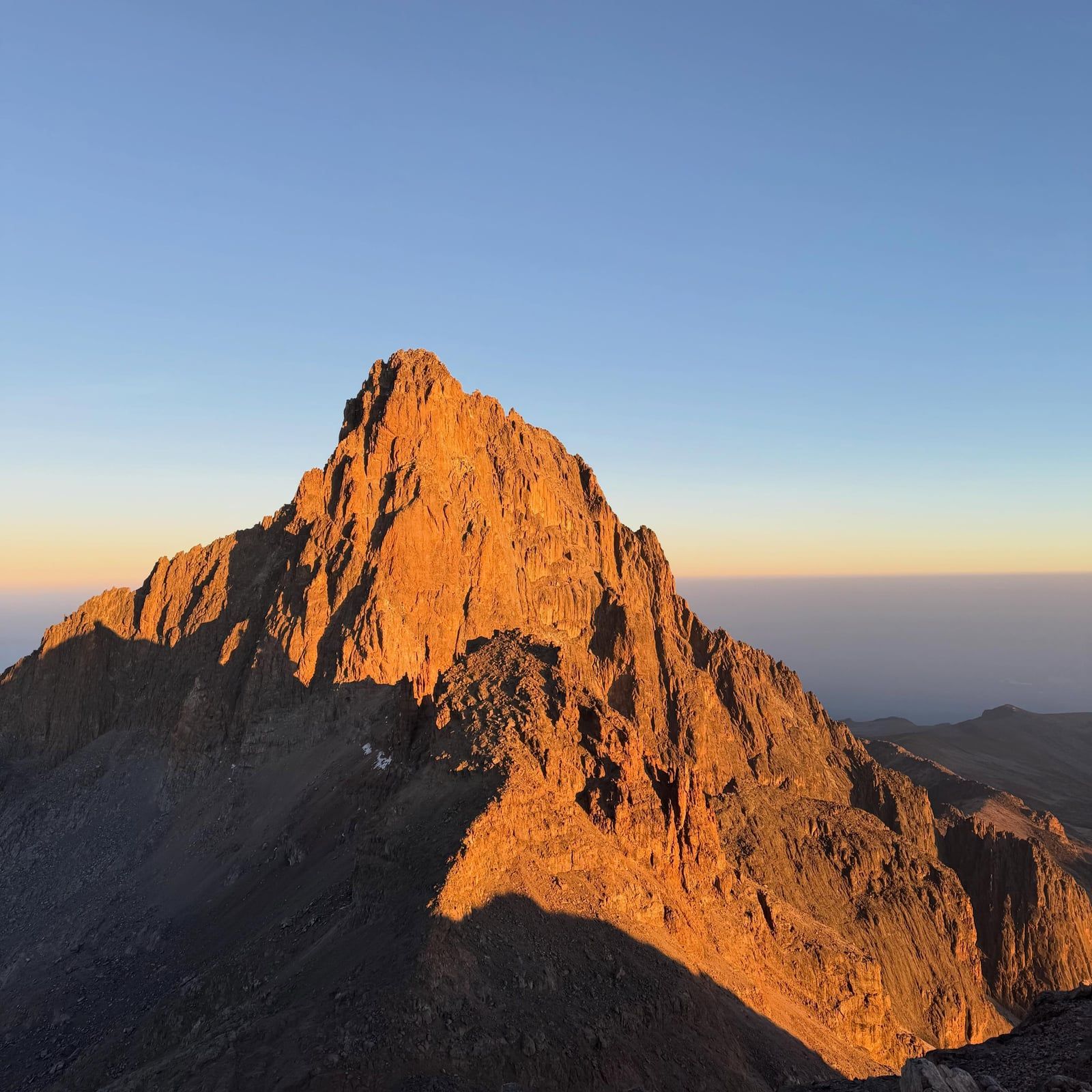Mount Kenya view